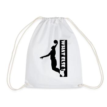 Basketball Sport Basketball Spiel Trikot - Turnbeutel - Weiß - Vorne