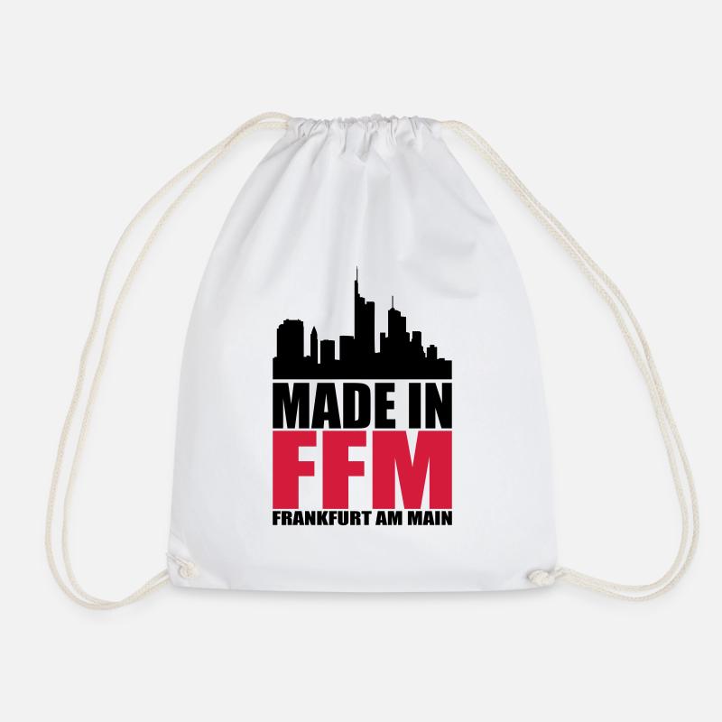 Made in Frankfurt - Turnbeutel - Weiß