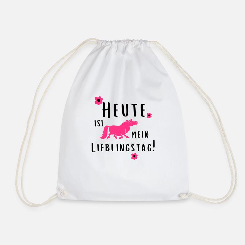 Heute ist mein Lieblingstag! - Turnbeutel - Weiß