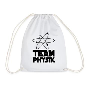 Team Physik - Turnbeutel - Weiß - Vorne