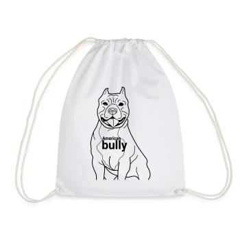 American Bully King - Der Herrscher der Straße - Turnbeutel - Weiß - Vorne