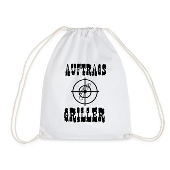 Order Griller - Drawstring Bag - white - Front