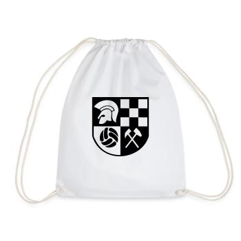 Ska Coat of Arms - Drawstring Bag - white - Front