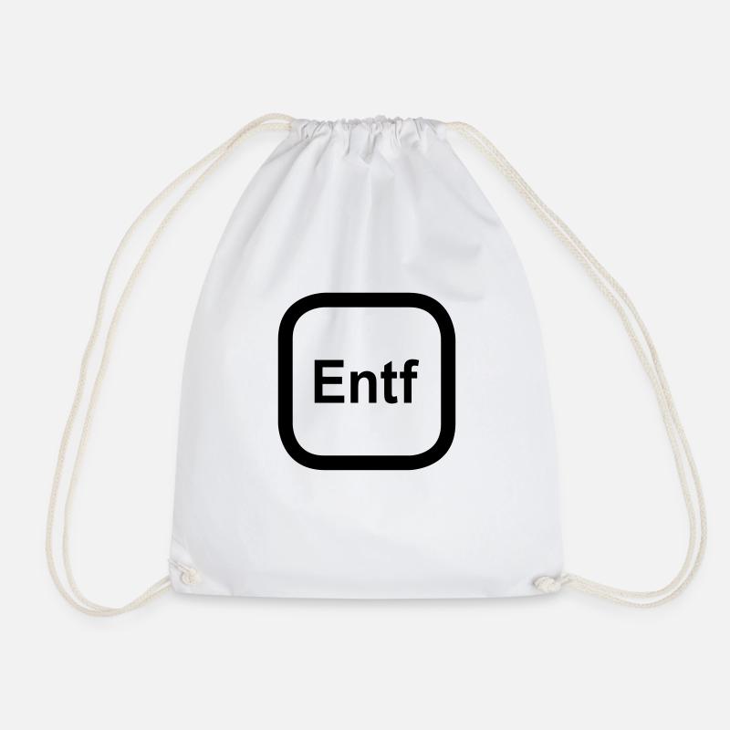 Entf Taste - Turnbeutel - Weiß