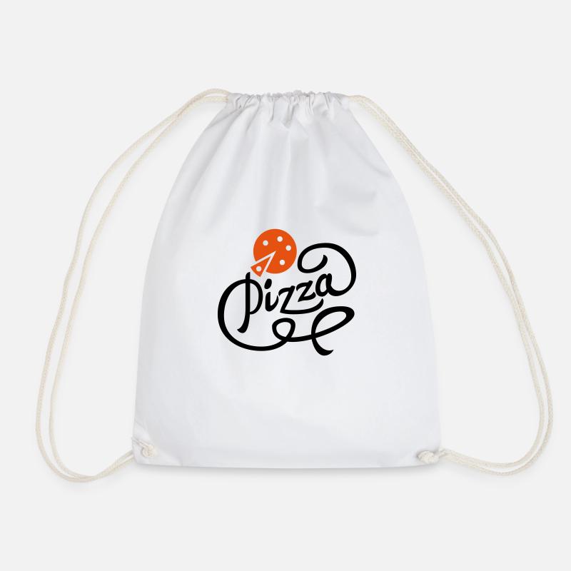 pizza - Sac de sport léger - blanc