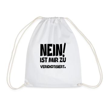 neinistmir - Turnbeutel - Weiß - Vorne