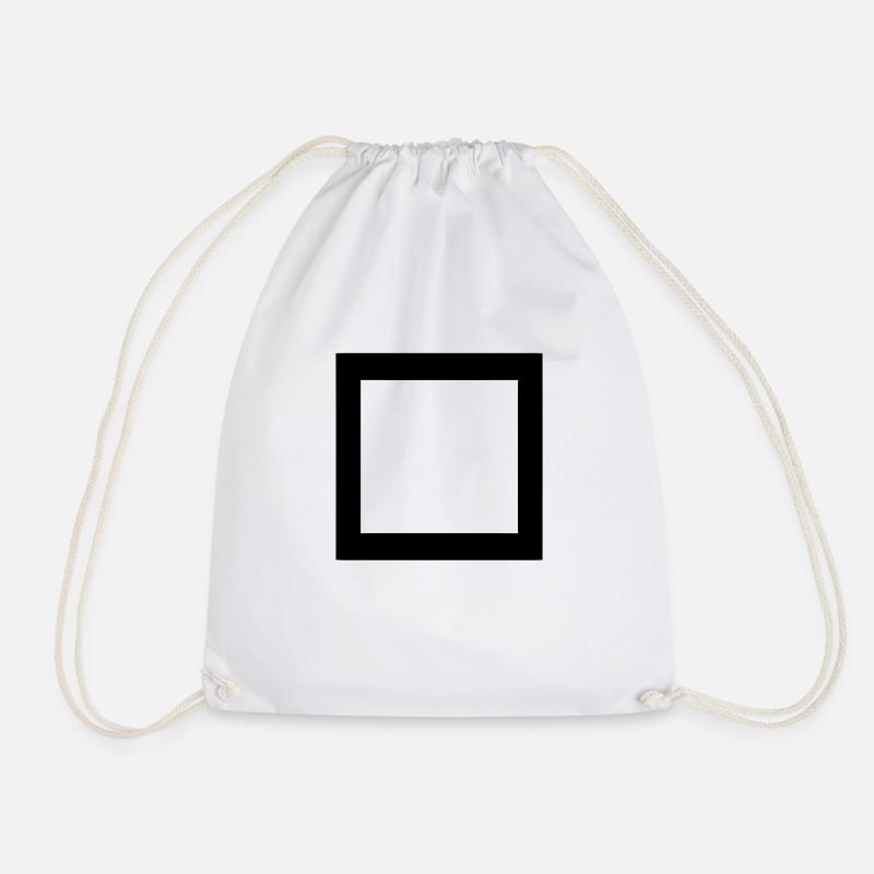 Rectangle - Sac de sport léger - blanc