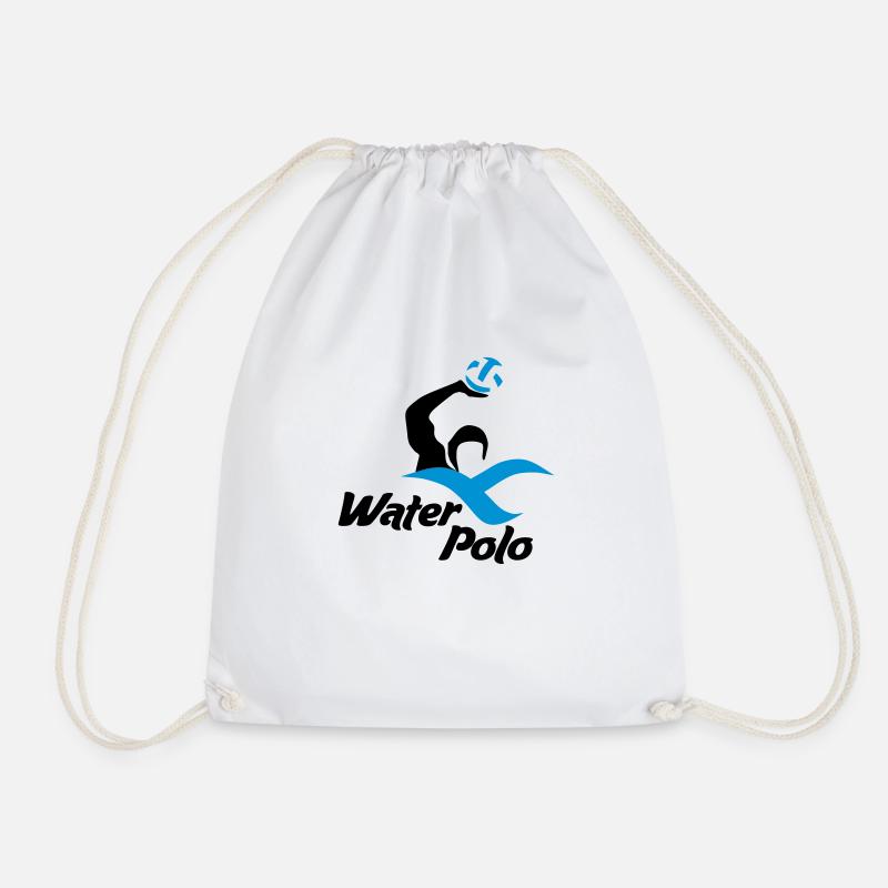 waterpolo - Turnbeutel - Weiß
