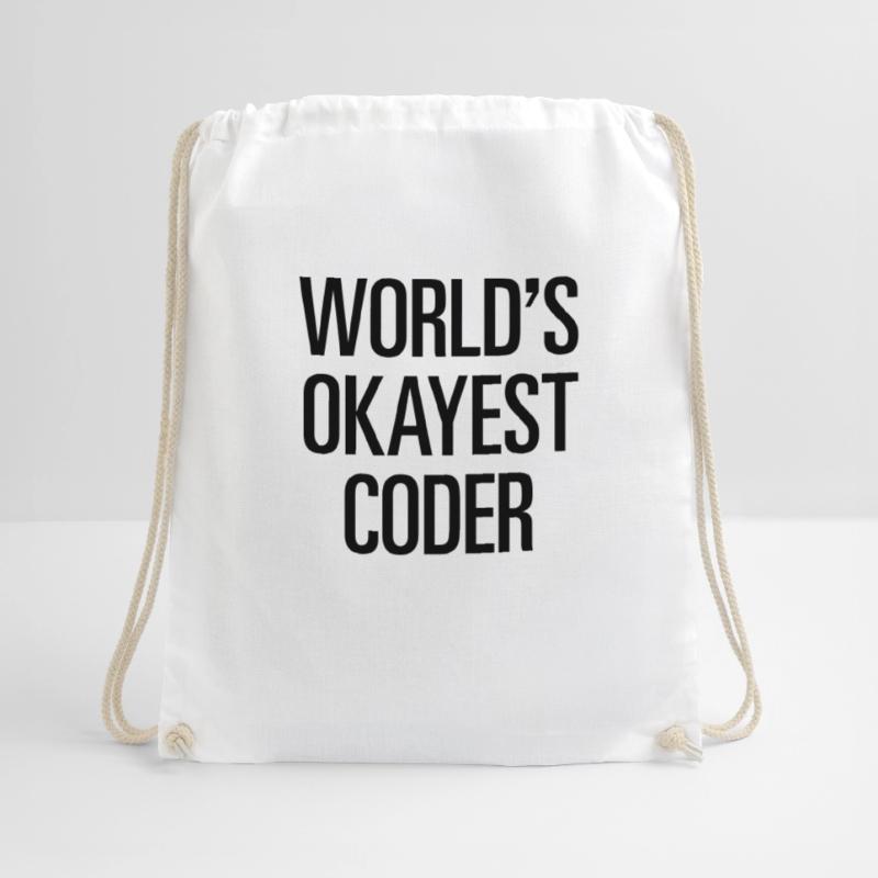 World's Okayest Coder Turnbeutel