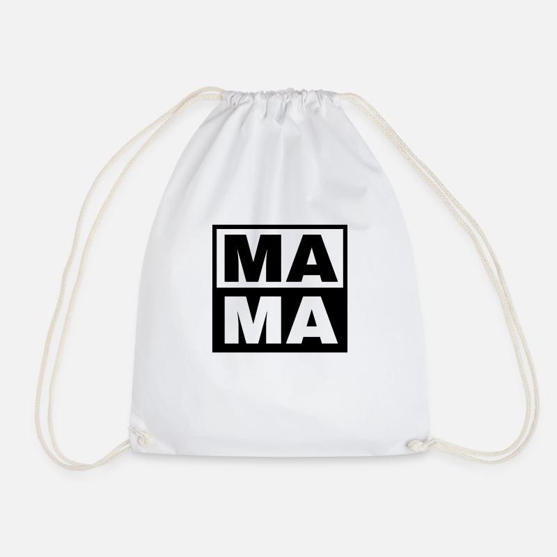 MAMA -die Beste - Turnbeutel - Weiß