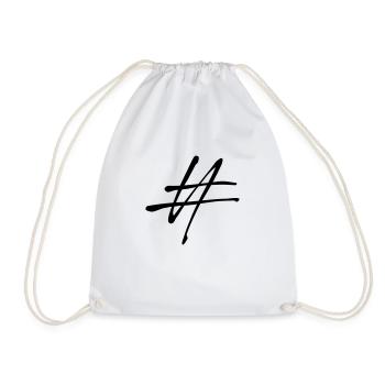Signe Abtraktes, Losange - Sac de sport léger - blanc - Devant