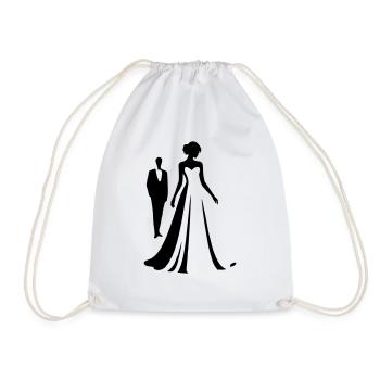 Mariée - Sac de sport léger - blanc - Devant