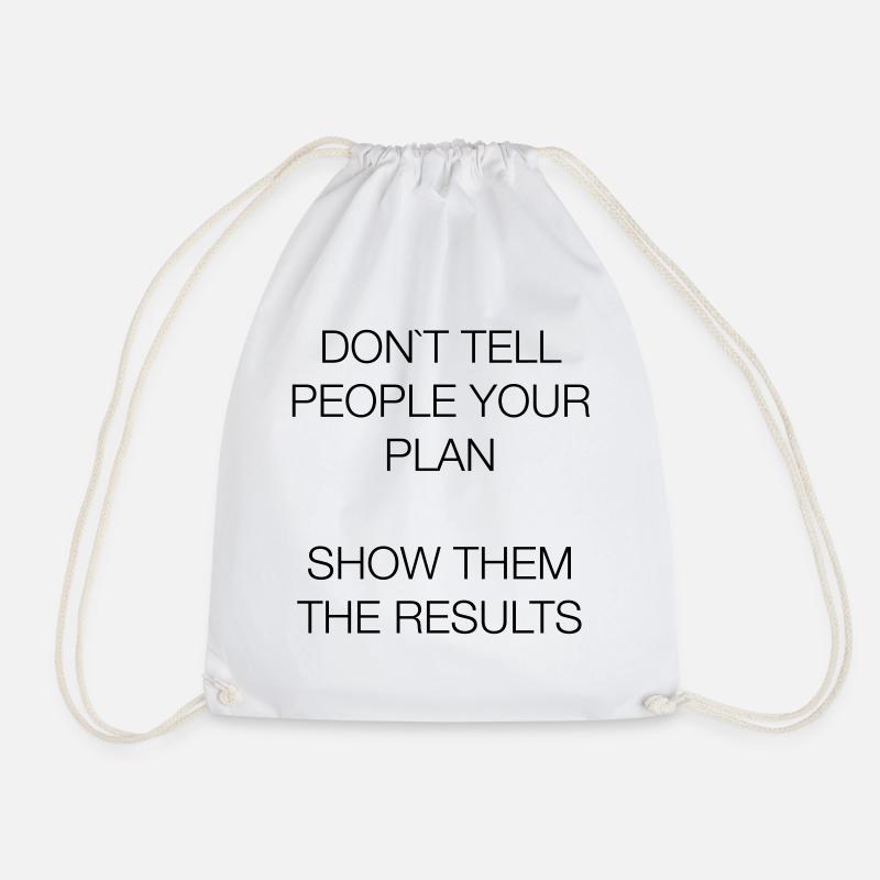 Motivation für alle - Turnbeutel - Weiß