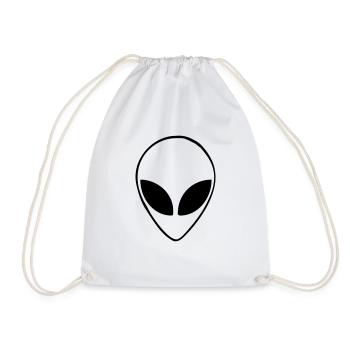 Tête étrangère - Sac de sport léger - blanc - Devant