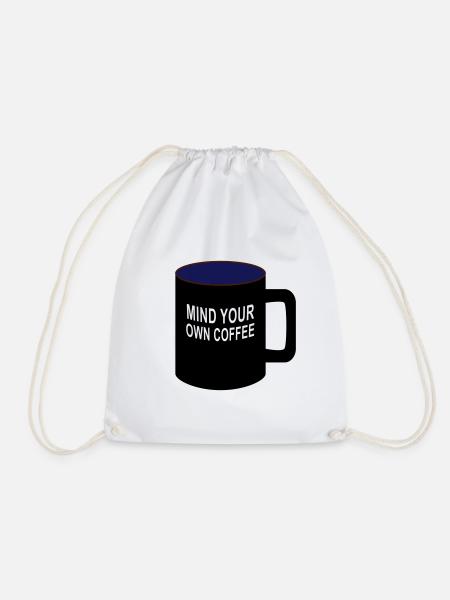 Coffee Mind - Turnbeutel - Weiß