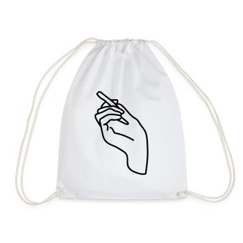 La main de mia - Sac de sport léger - blanc - Devant