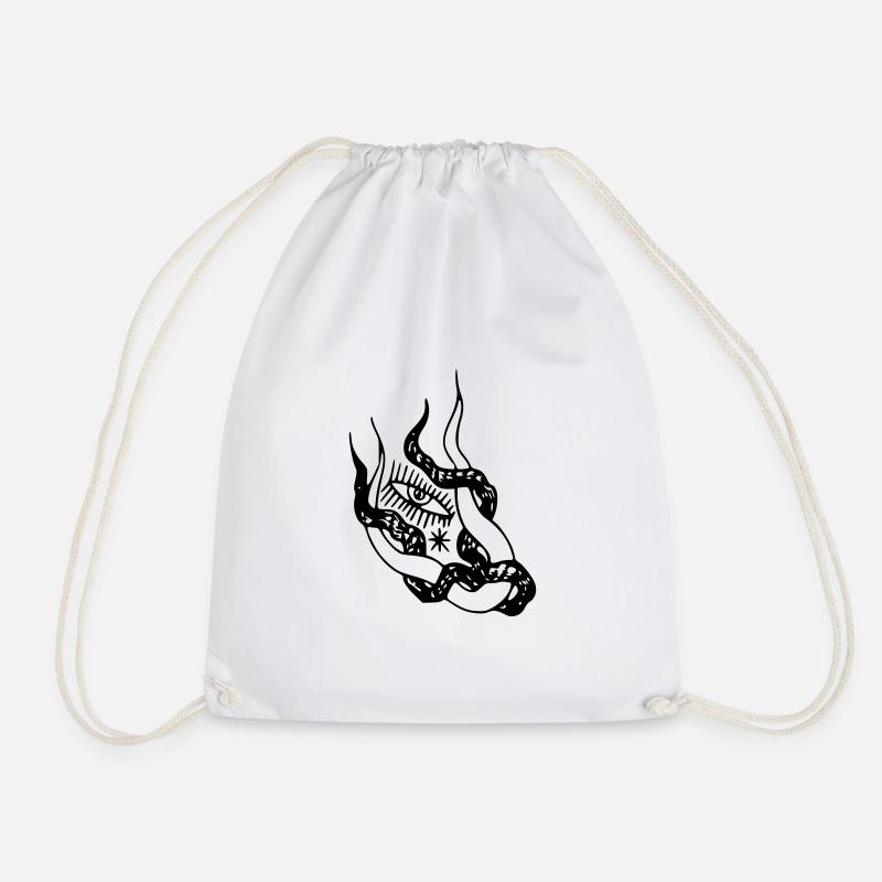 Œil de serpent 2 - Sac de sport léger - blanc