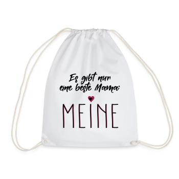 Mon meilleur Maman Mère Fête des Mères Rengaine Cadeau - Sac de sport léger - blanc - Devant