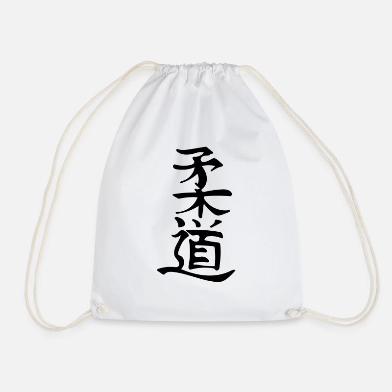 Judo-Kanji - Turnbeutel - Weiß