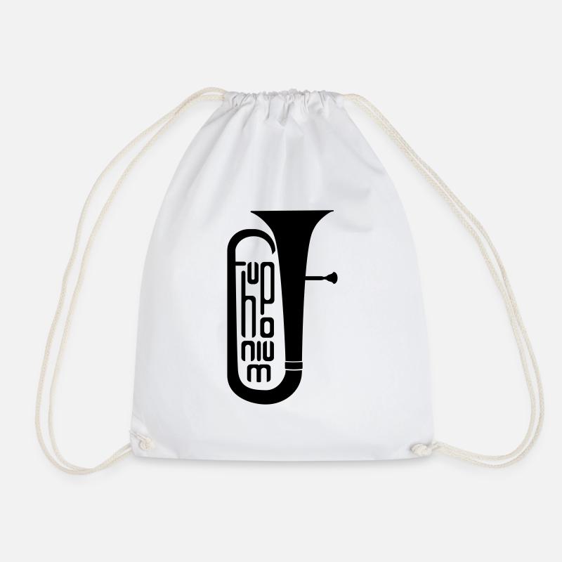 Euphonium - Turnbeutel - Weiß