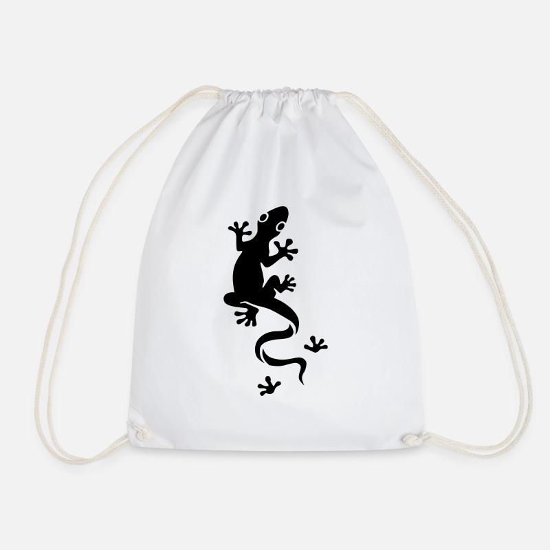 Lizard - Turnbeutel - Weiß