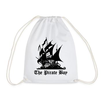 The Pirate Bay - Turnbeutel - Weiß - Vorne