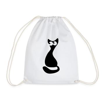 katze - Sac de sport léger - blanc - Devant