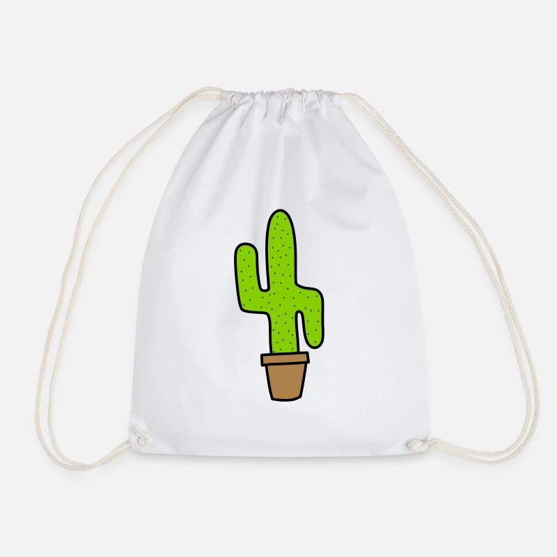 Cactus - Turnbeutel - Weiß