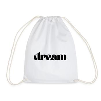 dream - Turnbeutel - Weiß - Vorne