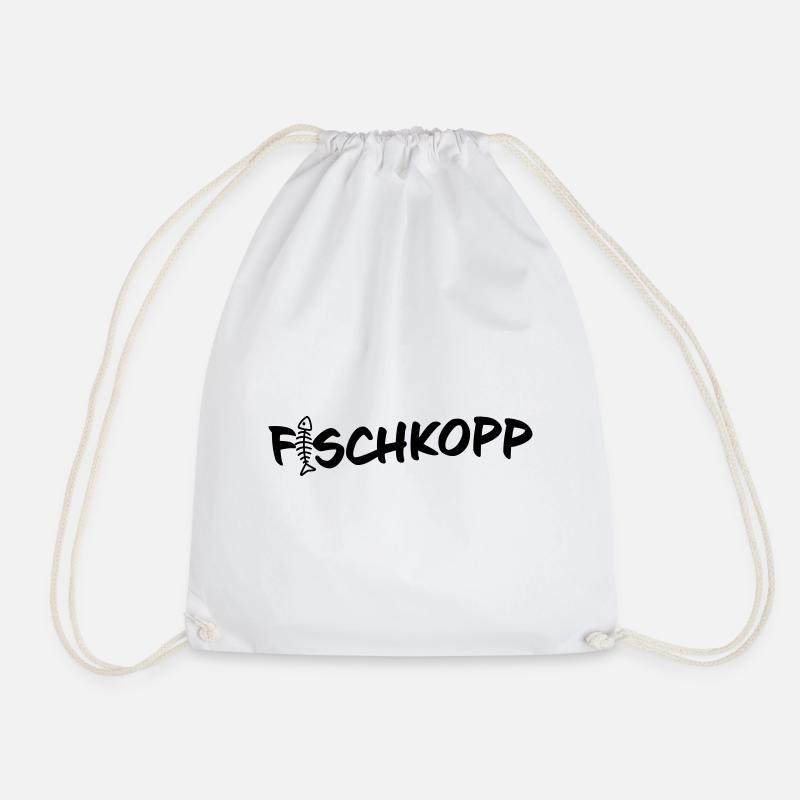 Fischkopp - Turnbeutel - Weiß