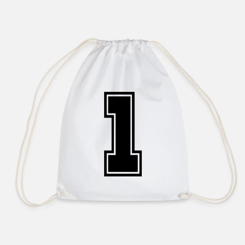 Nummer eins - numéro un - Sac de sport léger - blanc