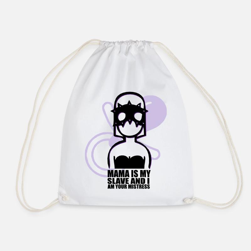 Baby Four - Drawstring Bag - white