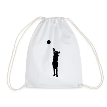 Women basketball de - Turnbeutel - Weiß - Vorne