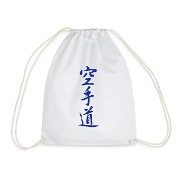 Karate - Turnbeutel - Weiß - Vorne