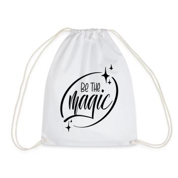 Be the magic - Drawstring Bag - white - Front