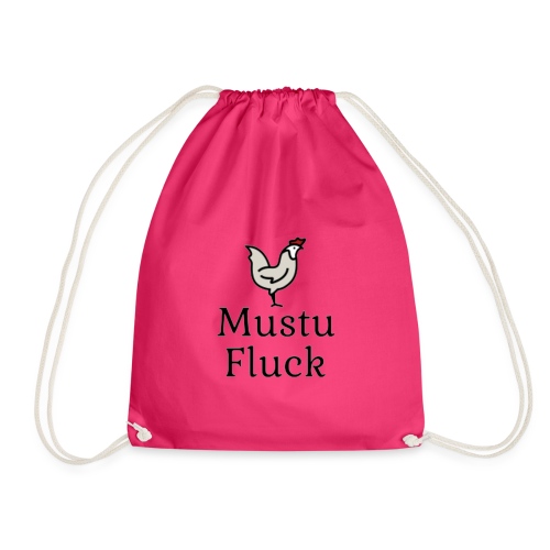 Mustu Fluck - Drawstring Bag