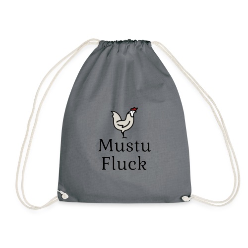 Mustu Fluck - Drawstring Bag