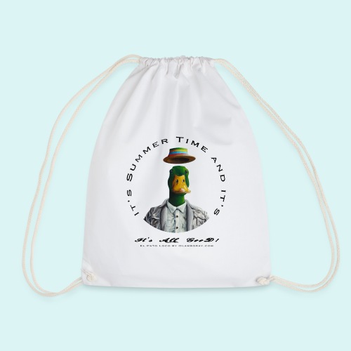 El Pato Loco - Drawstring Bag