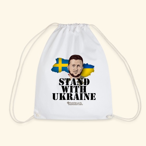 Ukraine Schweden - Turnbeutel