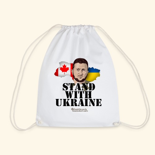 Ukraine Kanada Stand with Ukraine - Turnbeutel