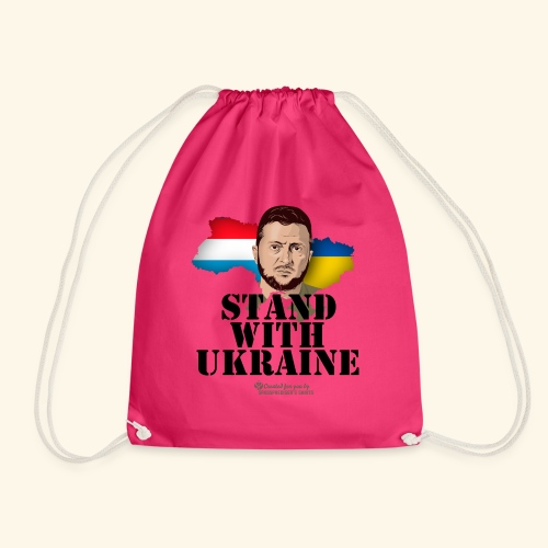 Ukraine Luxemburg T-Shirt Design - Turnbeutel