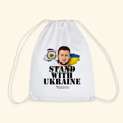 Ukraine West Virginia T-Shirt Design - Turnbeutel