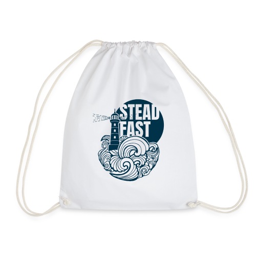 Steadfast - dark blue - Drawstring Bag