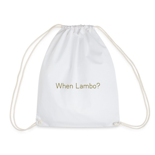 When Lambo? Design - Gymtas