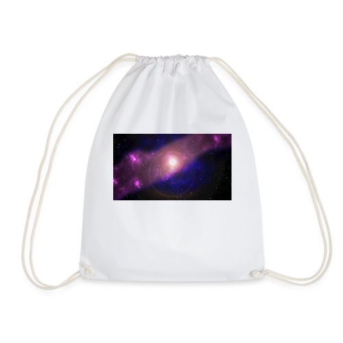 custom galaxy jpg - Drawstring Bag