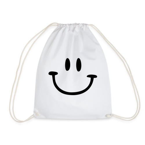 ptb smiley face - Drawstring Bag