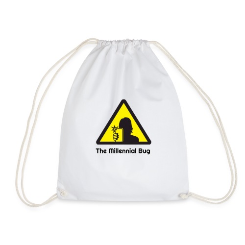 The Millennial Bug - Drawstring Bag