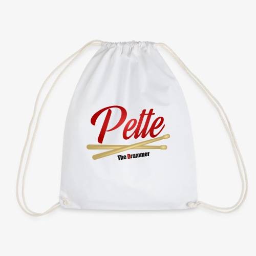 Pette the Drummer - Drawstring Bag