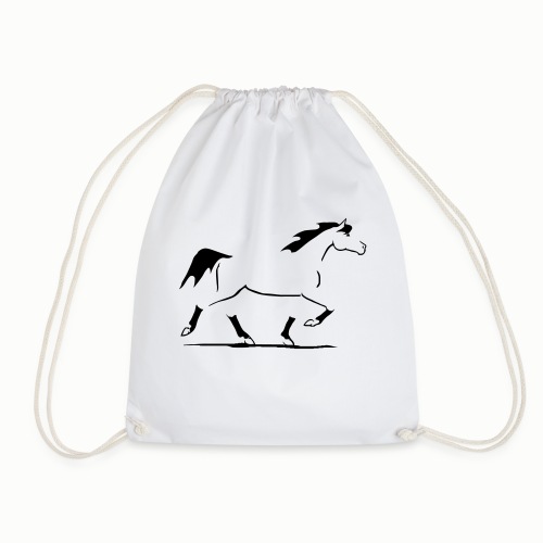 Running Horse - Drawstring Bag