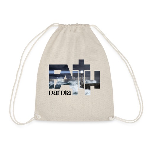Narnia - Faith Mask - White - Drawstring Bag